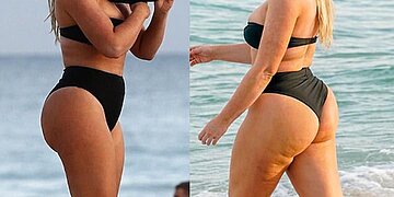 Iskra Lawrence n’a rien retenu lors de la publication de cette photo non éditée de sa cellulite