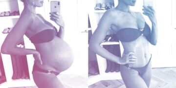 Maman partage une photo de la façon dont le régime Keto a transformé son corps après la grossesse