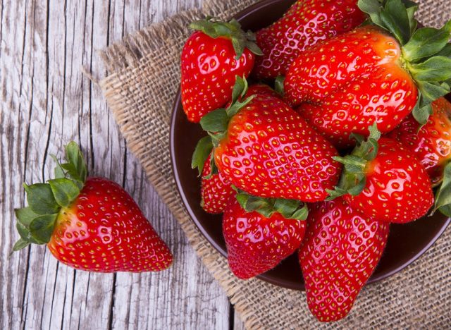 Des fraises
