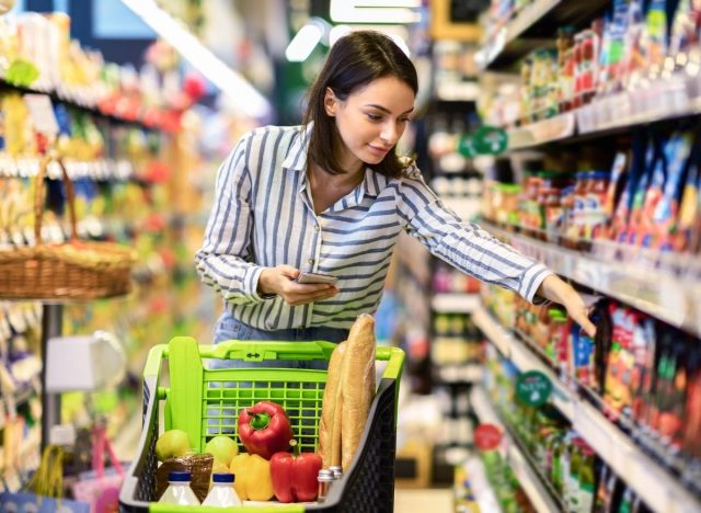 conseils pour manger sainement épicerie