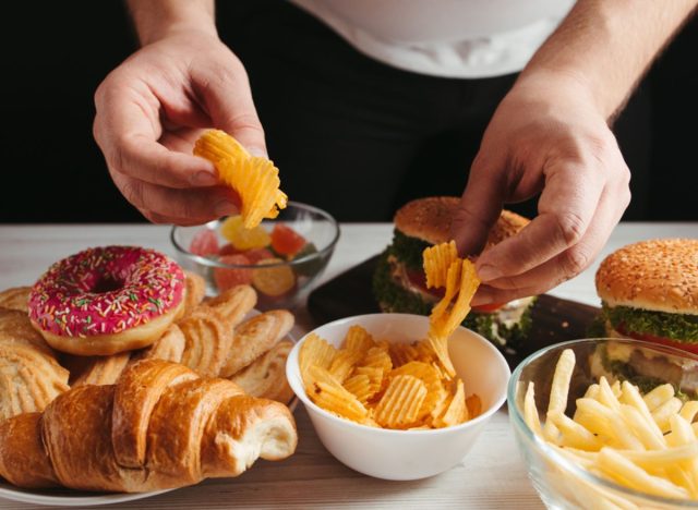 malbouffe pire habitude alimentaire pour l'inflammation