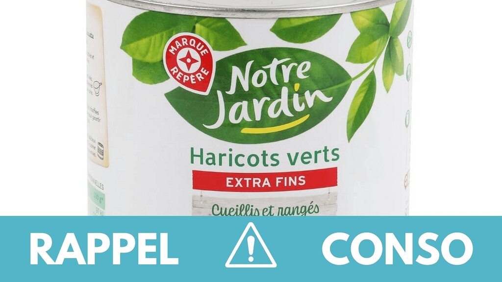 Un rappel national concerne des haricots verts en conserve Un rappel national concerne des haricots verts en conserve