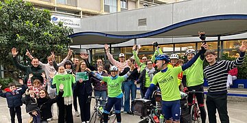 Un ingénieur parcourt 2 000 km à vélo à Toulouse pour sensibiliser sur la choroïdérémie