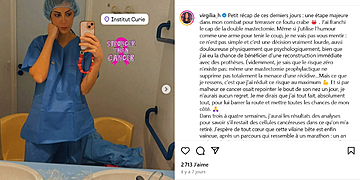 Virgilia Hess hospitalisée suite à une complication post-mastectomie : urgence
