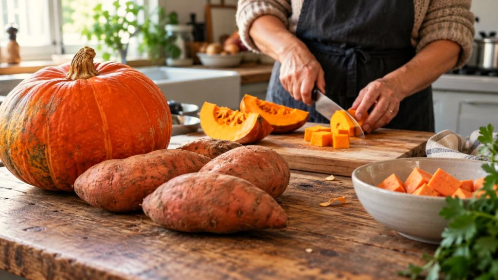 Potiron ou patate douce : lequel est le plus bénéfique pour la santé ? Potiron ou patate douce : lequel est le plus bénéfique pour la santé ?